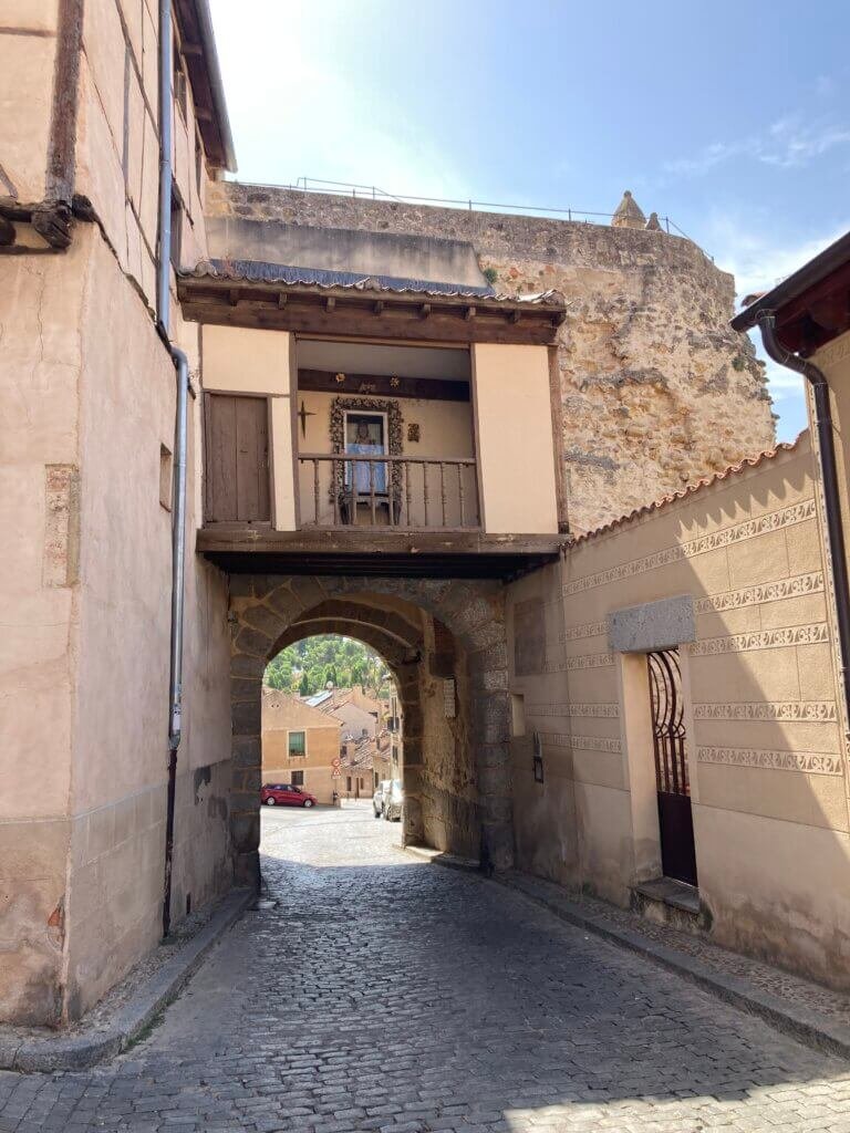 Segovia Jewish Quarter - St. Andrew´s Gate (Puerta de San Andrés)